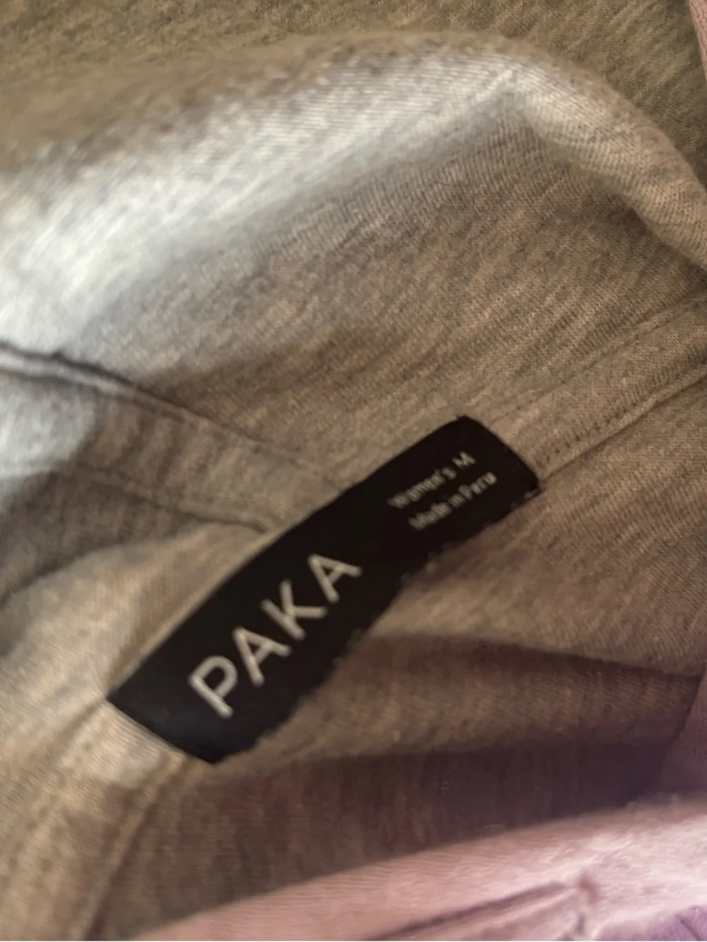 PAKA Lilac Pullover Hoodie - Picture 3 of 4